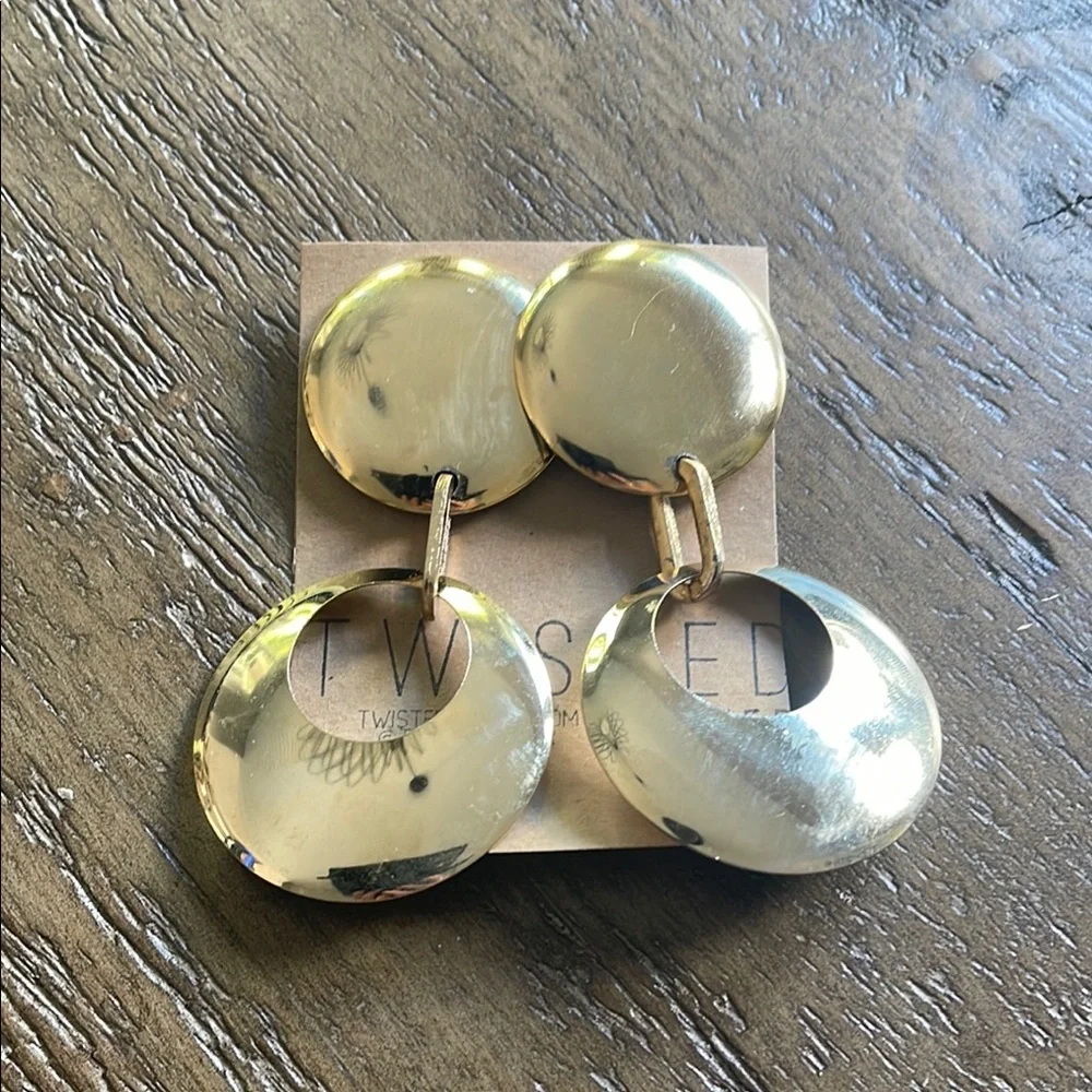 Twisted Silver EVOLVE Statement Earrings - Picture 2 of 5